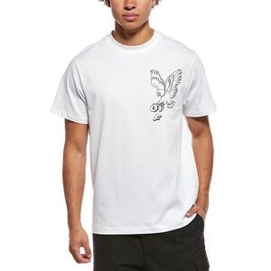 Off-White™ Mens  Slim Fit Eagle Arrow T-Shirt, White